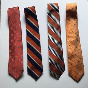 4 Brooks Brothers Ties